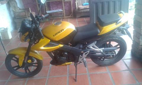 se vende moto loncin naked 150 año 2015 nueva