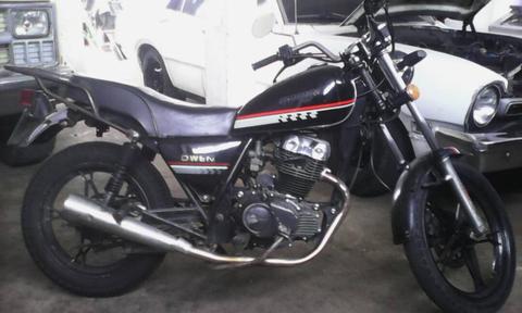 en Venta Moto Owen 2012 Negociable Papal