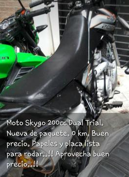 Moto Dual Trial 200cc