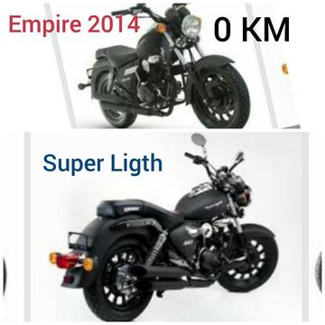 Vendo Moto Empire Super Light 2014