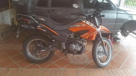 Moto Tx 2012 Naranja Y Negro